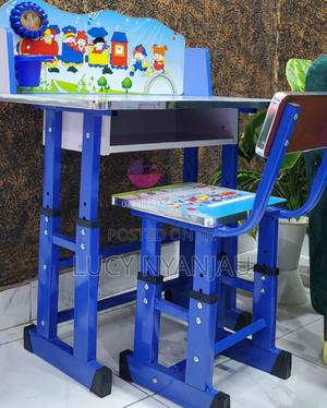 Blue Kids Study Tables; - thumbnail 2