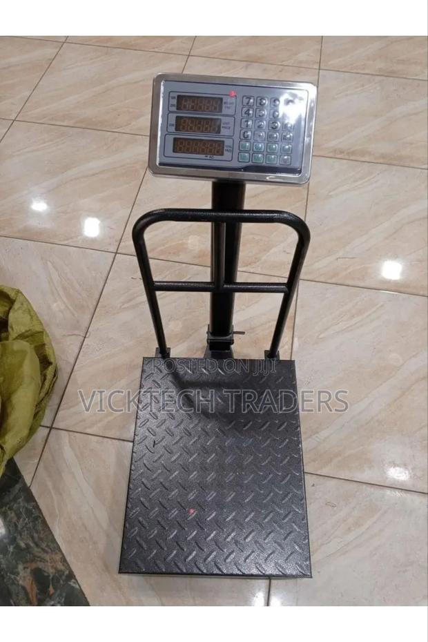 Platform Scale,150kgs With Back Rail - main view