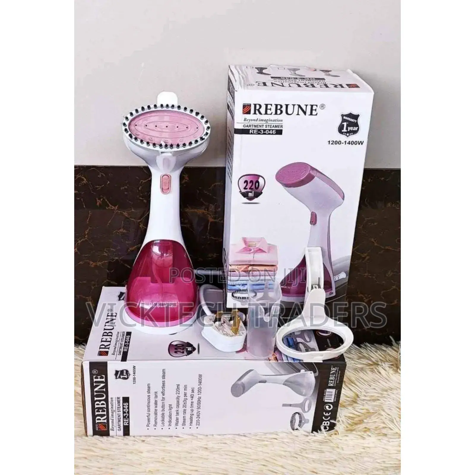 Garment Steamer - Rebune RE-3-046