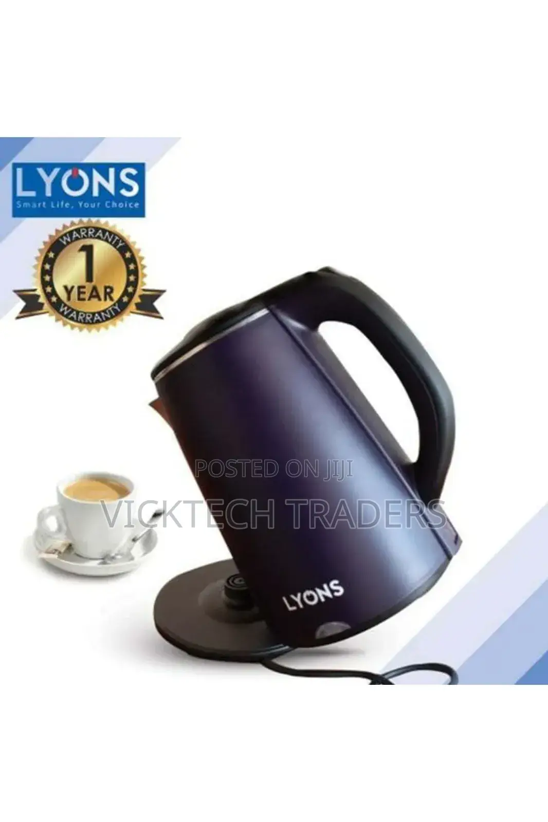 Kettle*Ailyons 2.2ltrs Purple