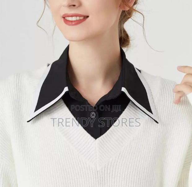 Lapel Vintage Removable Collar - thumbnail 3