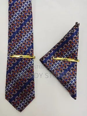 Premium Silk Tie With Pocket Square