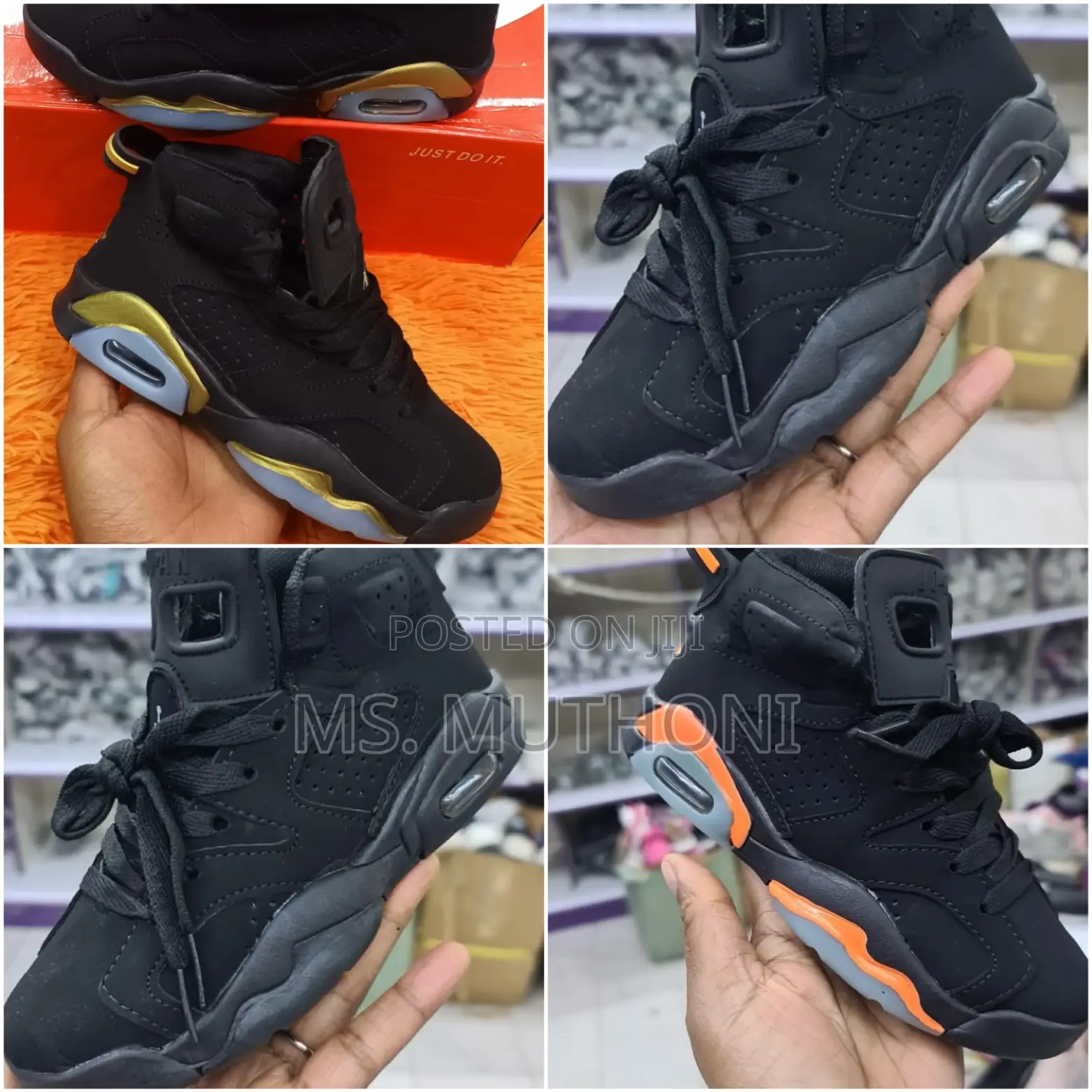Jordan 6 Kid's Sneakers Available Sizes :30-35