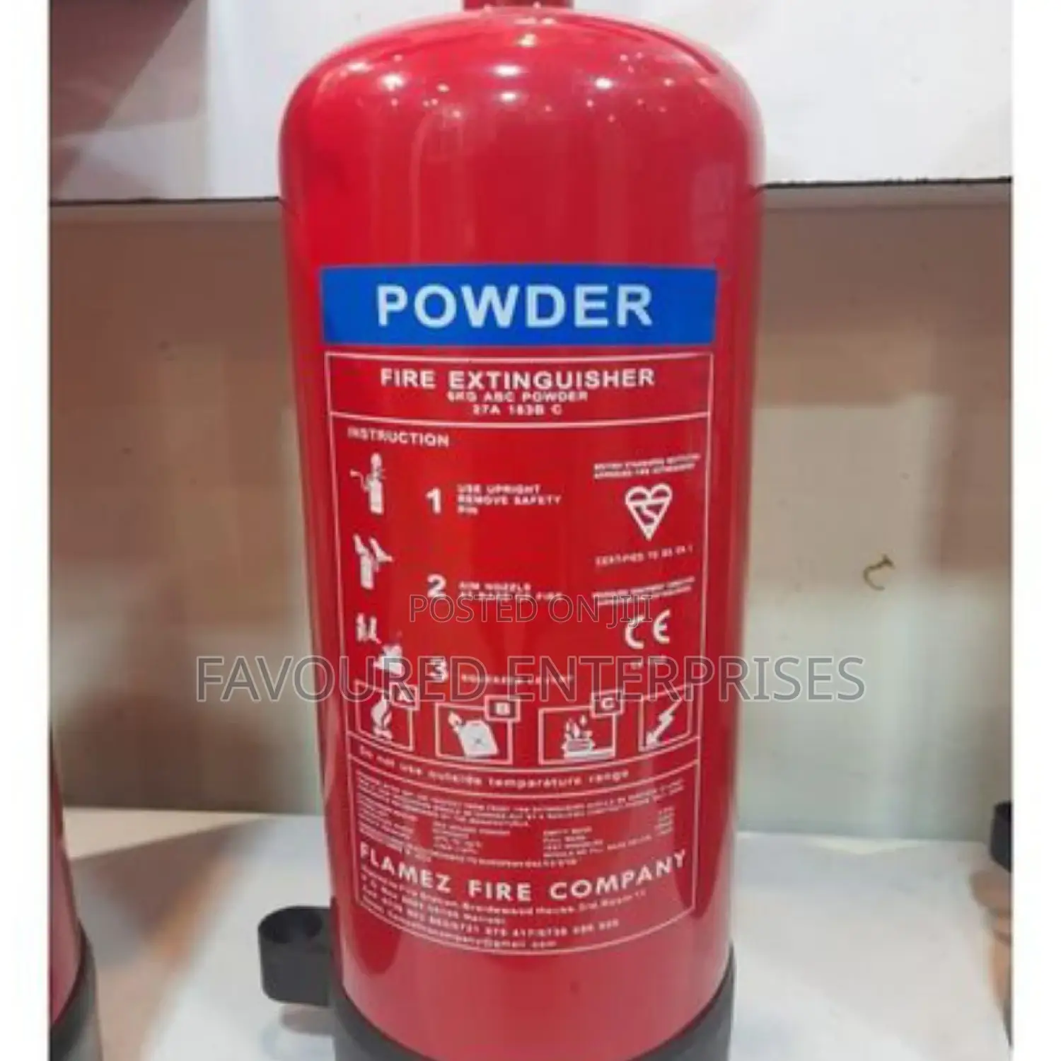 9kg Dry Powder Fire Extinguisher