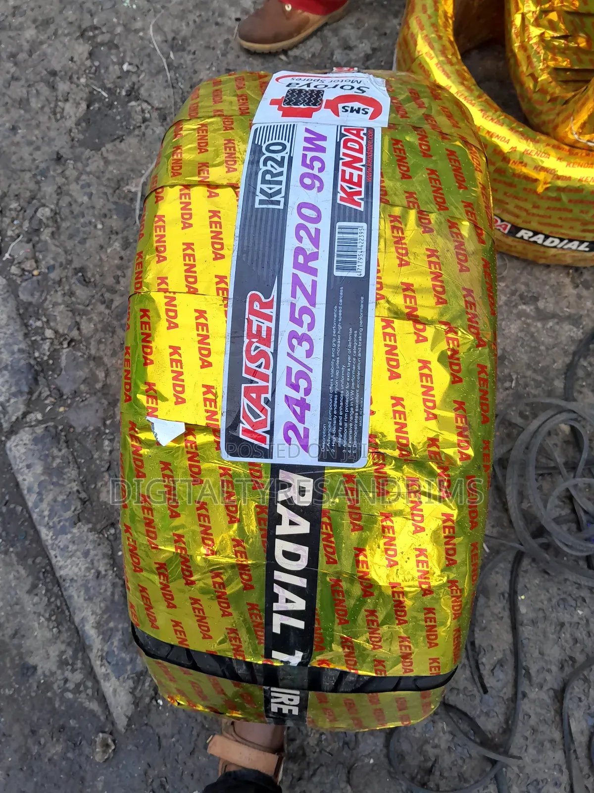 245/35r20 Kenda Kaiser Tyres Brand New