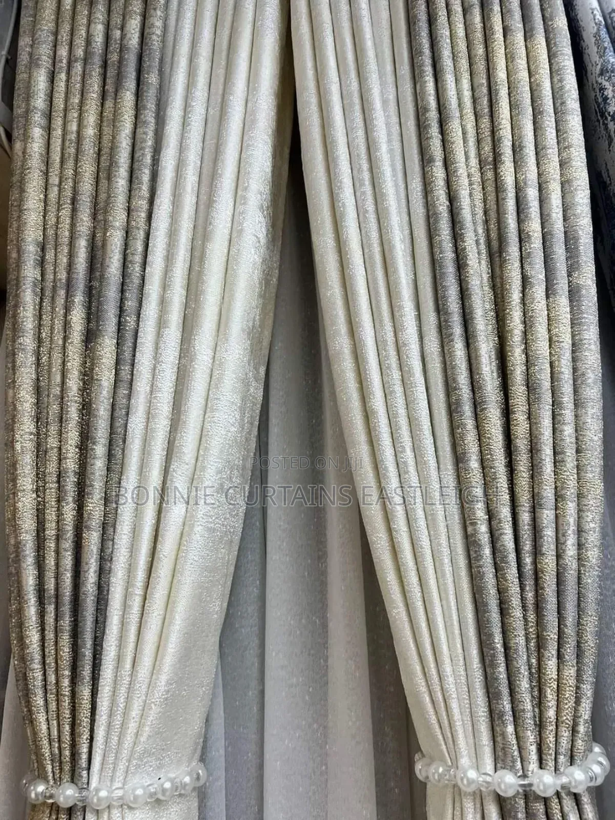 Blue Curtains and Sheers