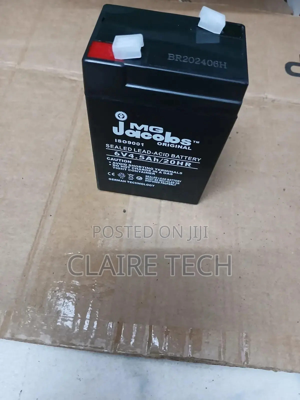 Mg Jacobs 6V 4.5ah 20H Sealed Lead-Acid Battery