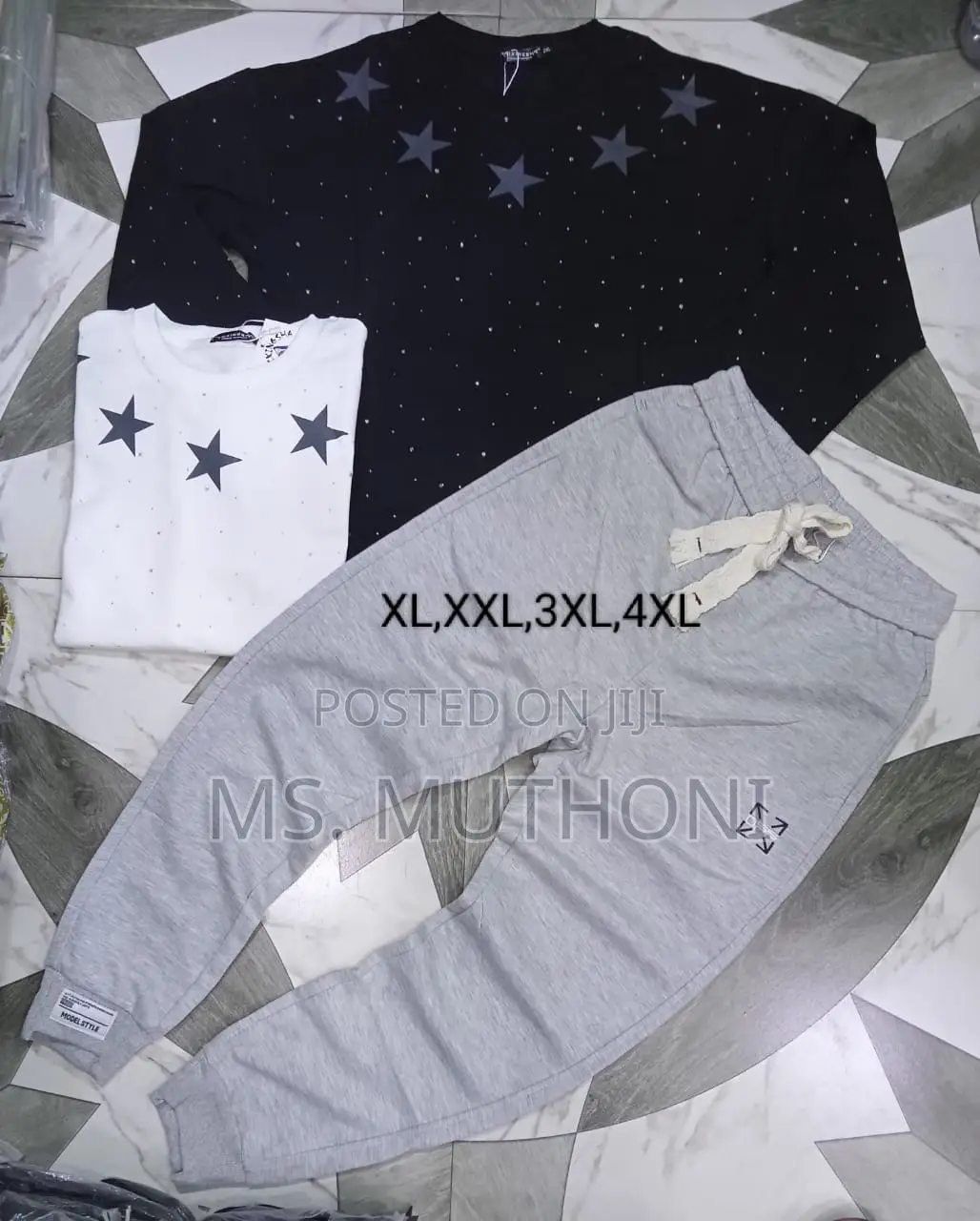 Sweat Shirt + Sweat Pants Set