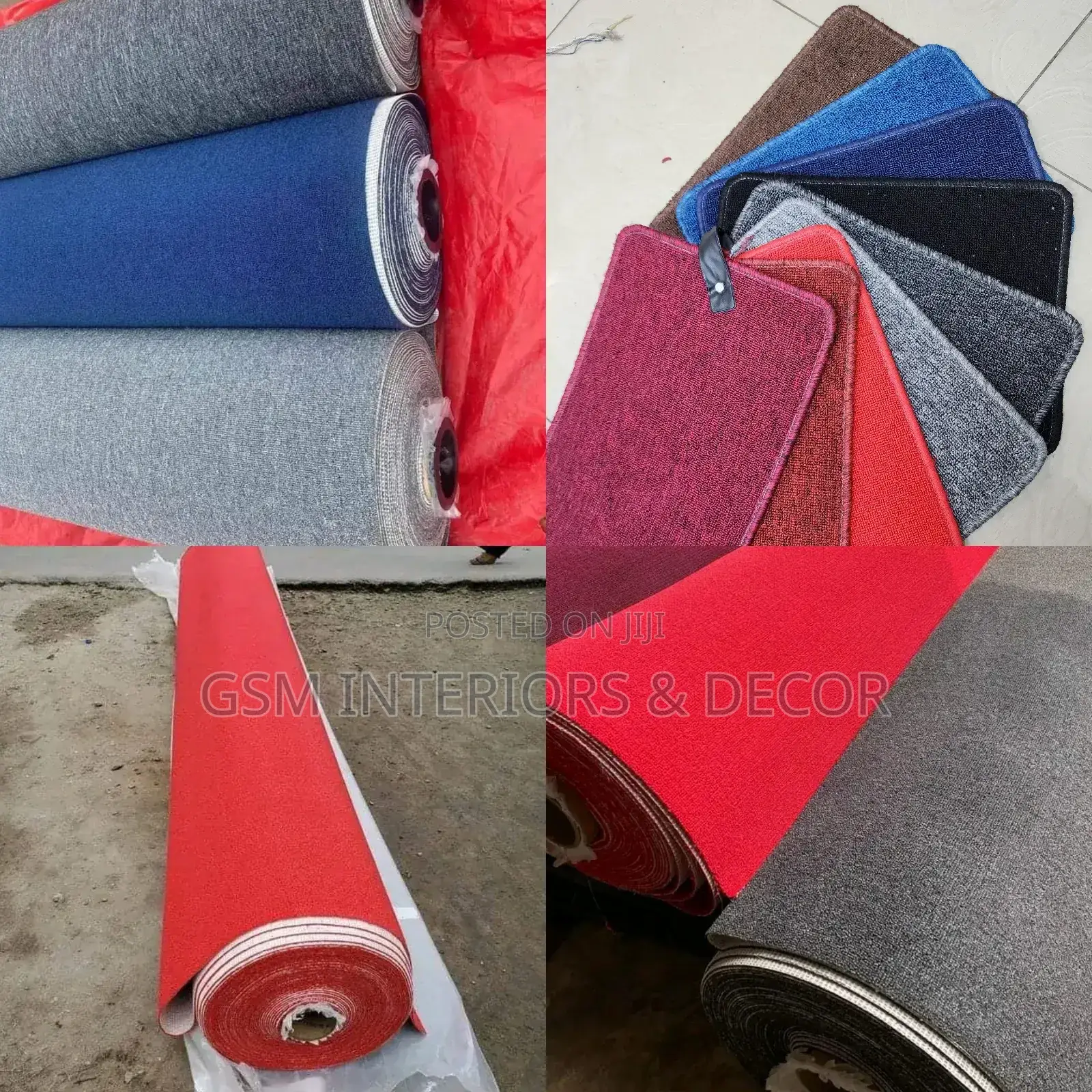 Wall to Wall Carpets 4mm Shades