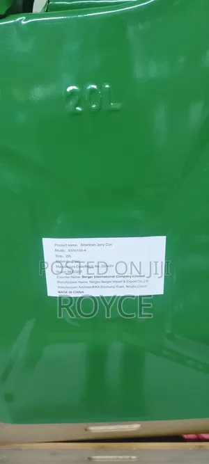 Metallic Gasoline Jerrycan- 20L