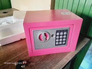 Pink Mini Safe Box