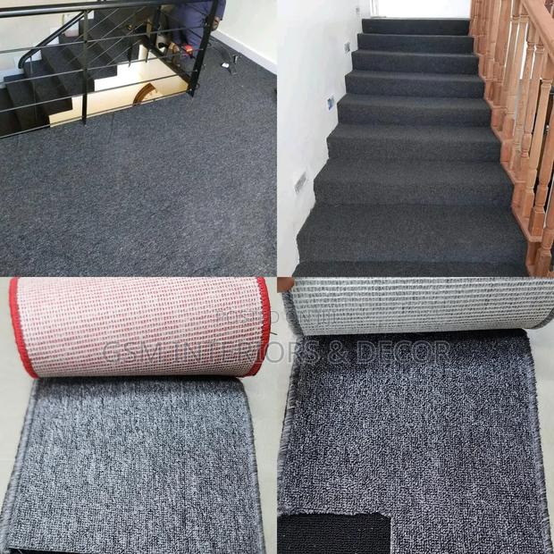 Darkgrey Wall to Wall Carpets 4mm.