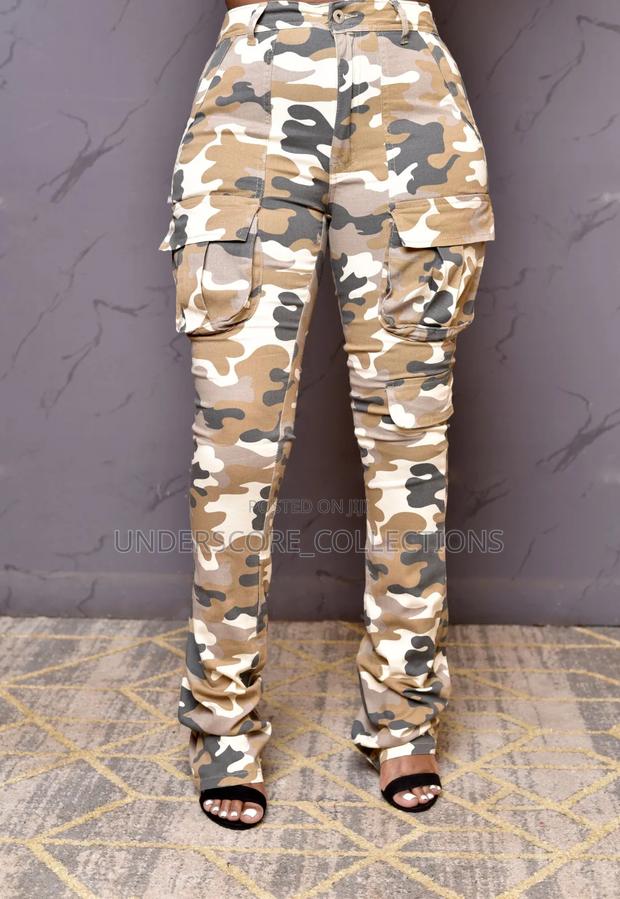 Ladies Combat Cargo Pants - thumbnail 2