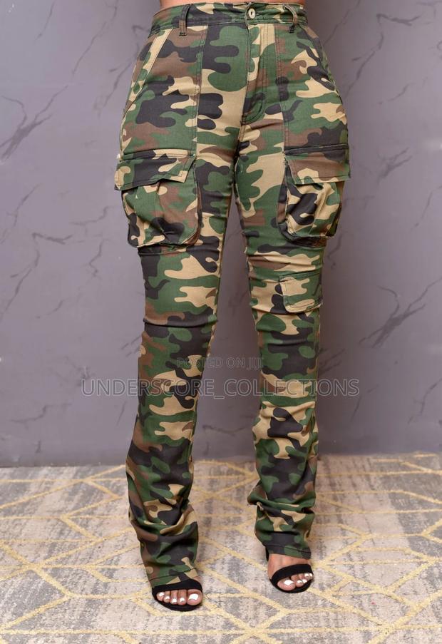 Ladies Combat Cargo Pants - thumbnail 3