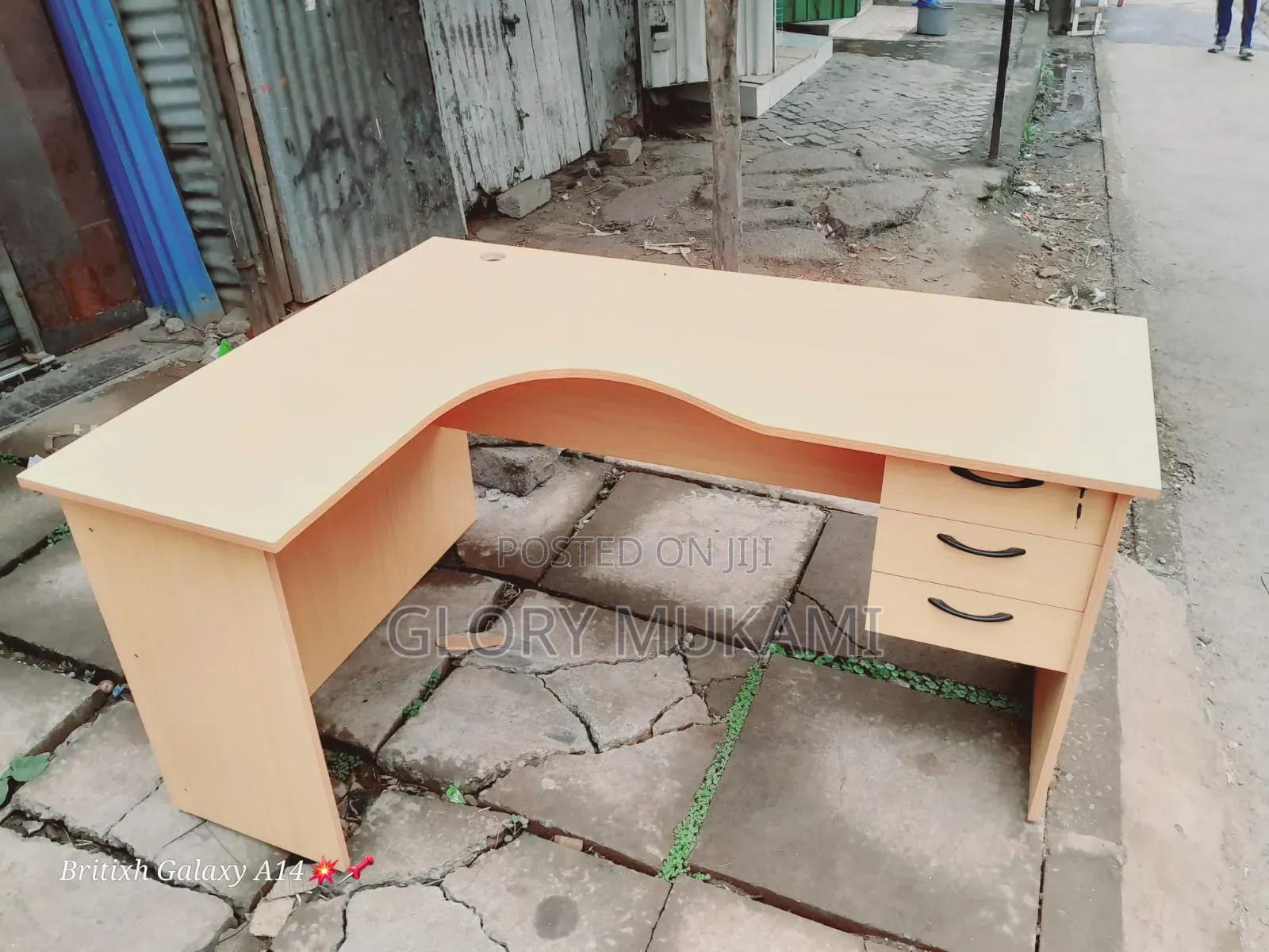 Brown Executive Desk