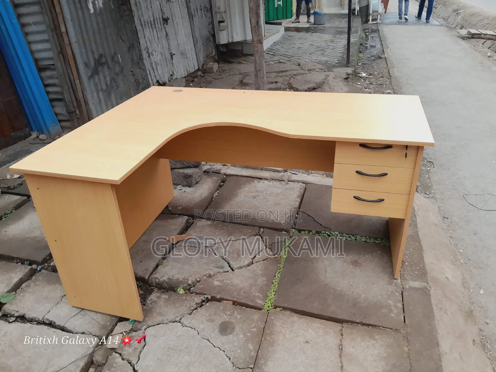 Brown Executive Desk
