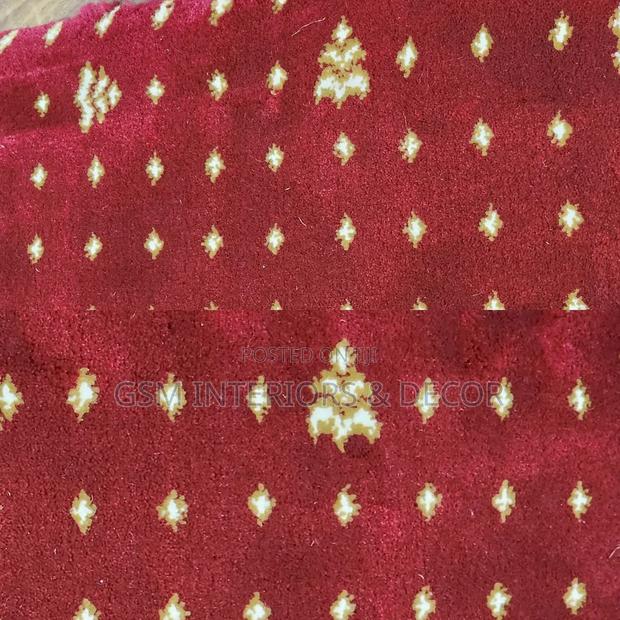 Executive Maroon Carpets Floral