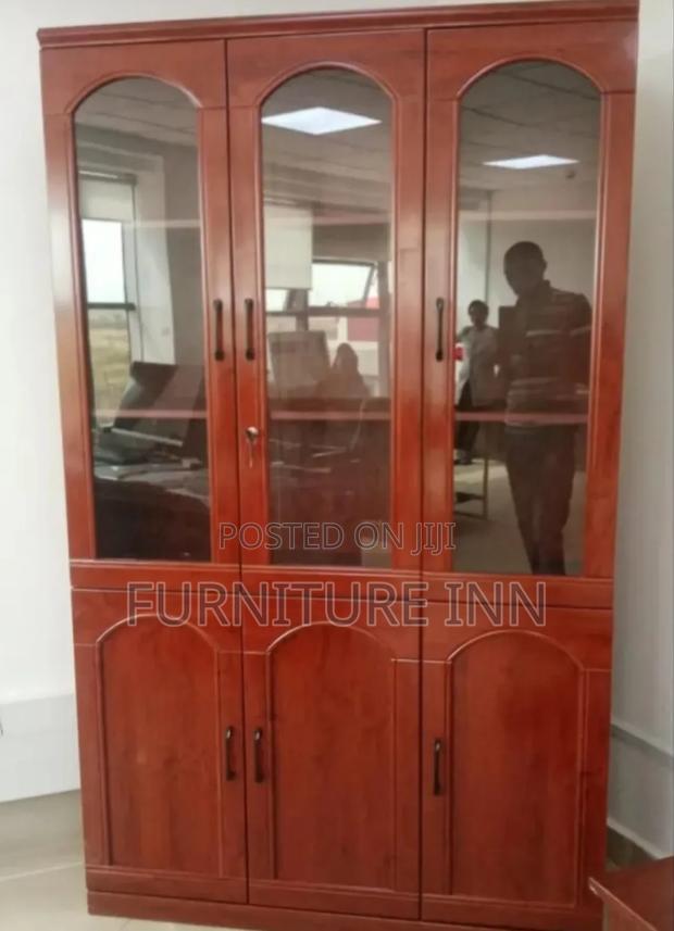 Modern Executive 3 Door Bookshelf