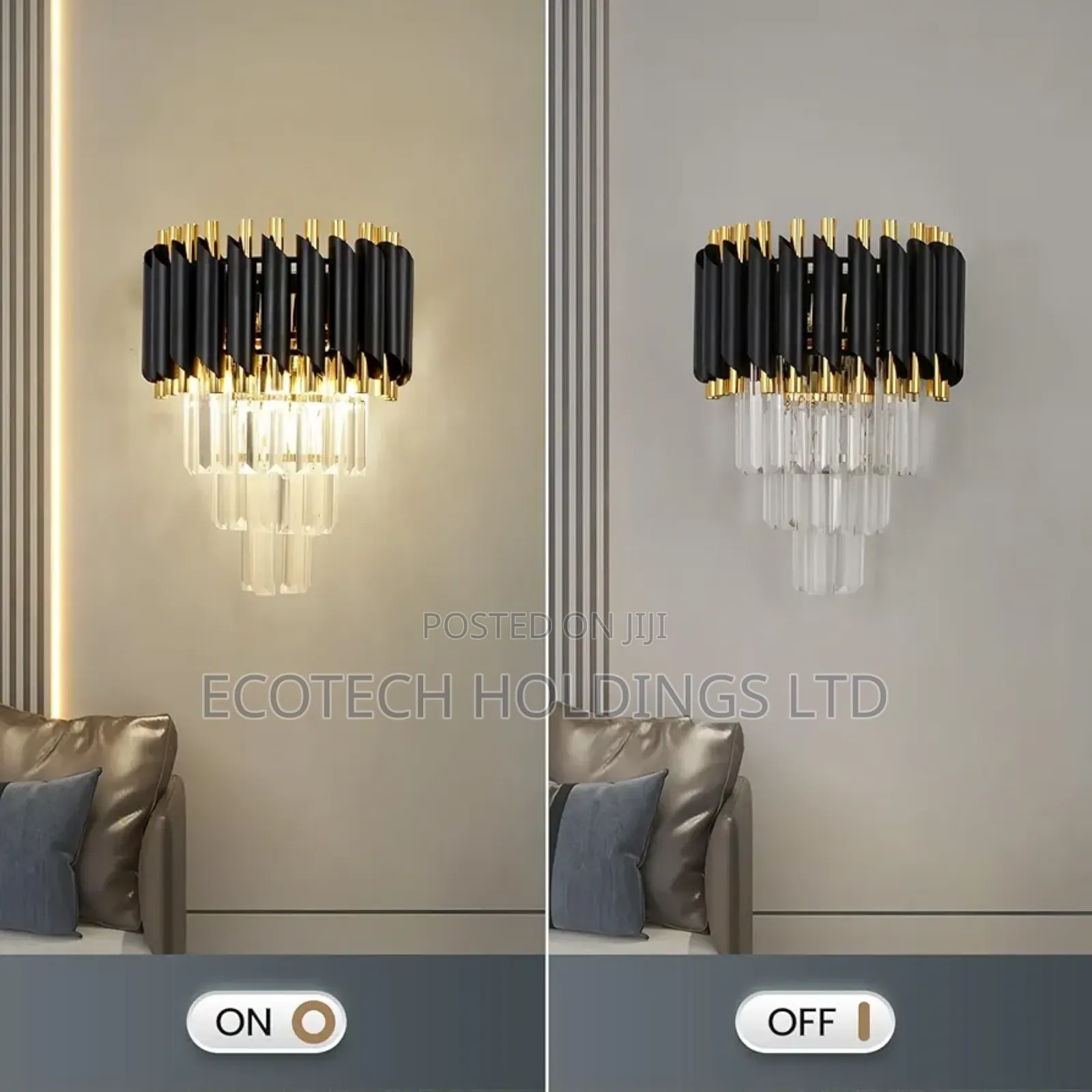 Unique LED Crystal Raindrop Chandelier Light Jbt6