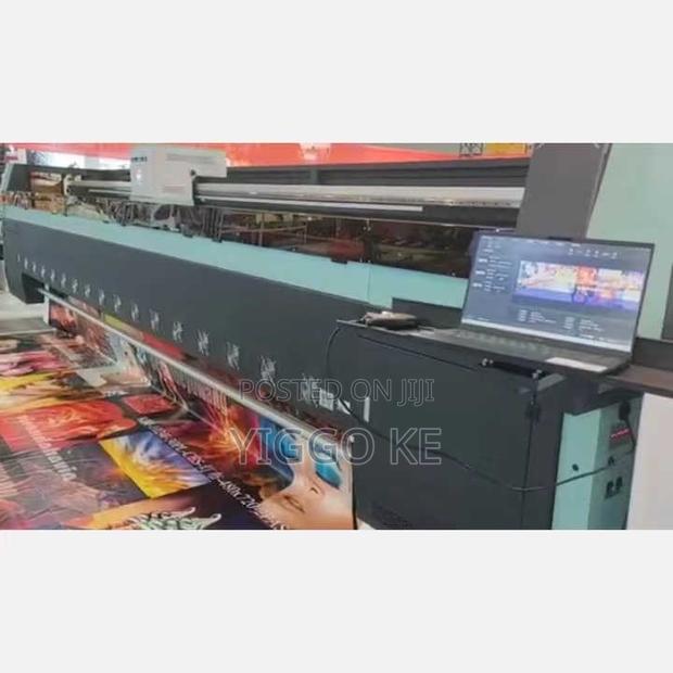 5 Meter Inkjet Printer Available - 4 Pcs Konica 1024i