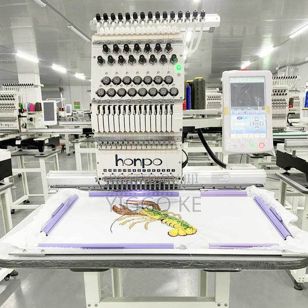 Single Head 15 Needles Embroidery Machine - Crazy Offer - main view