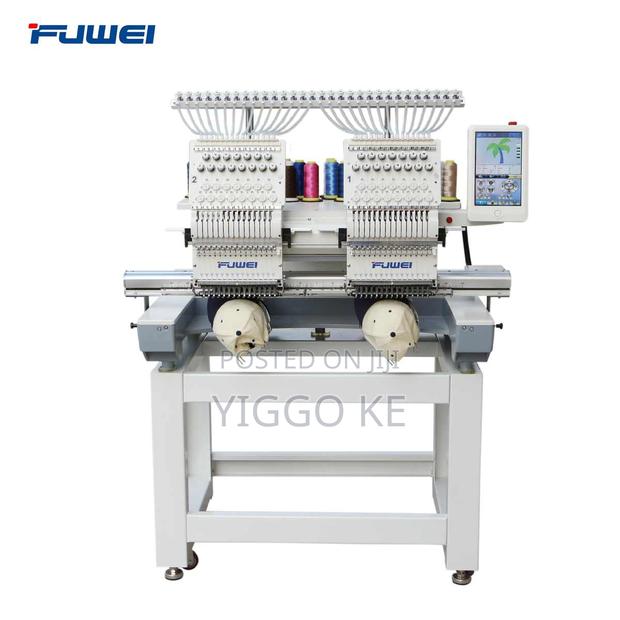 Double Head Embroidery Machine With 12 Needles Huge Discount