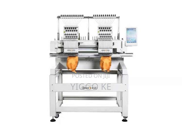 Double Head 12 Needles Embroidery Machine-Highest Efficiency - thumbnail 2