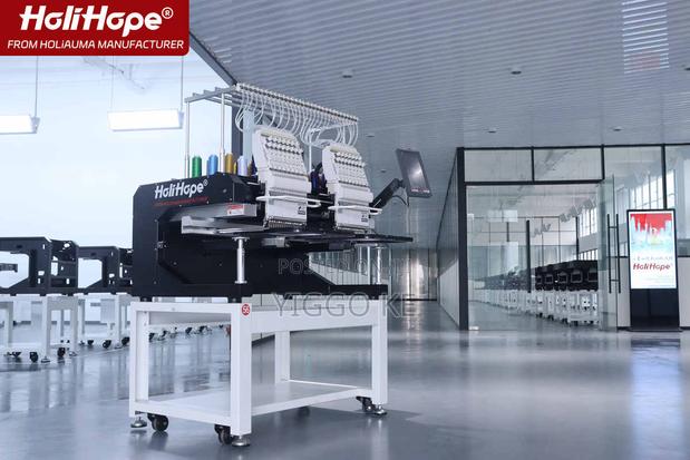 Double Head 15 Needles Embroidery Machine - Premium Quality - main view