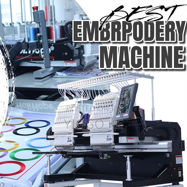 Double Head 15 Needles Embroidery Machine - Premium Quality - thumbnail 4