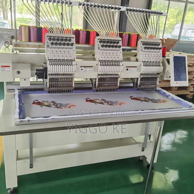 12 Needles 3 Heads Embroidery Machine Available Now - thumbnail 2