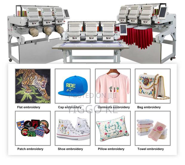 3 Head 15 Needles Embroidery Machine-Limited Stock - thumbnail 2