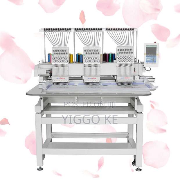3 Head Embroidery Machine With 15 Needles - Exclusive Offer
