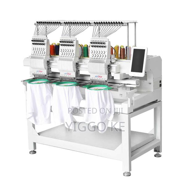 3 Head Embroidery Machine With 15 Needles - Exclusive Offer - thumbnail 3