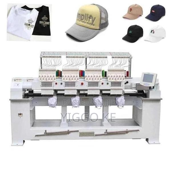4 Heads 15 Needles Embroidery Machine - Very High Quality