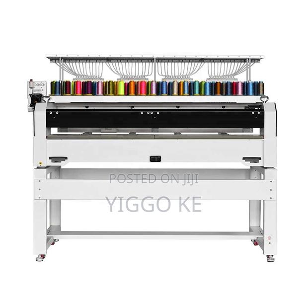 4 Head 15 Needles Embroidery Machine - Reliable Efficient - main view