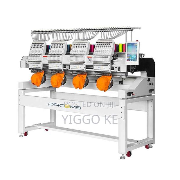 4 Head 15 Needles Embroidery Machine - Reliable Efficient - thumbnail 3