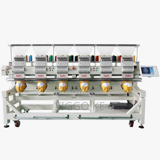 6 Head 12 Needles Embroidery Machine - New Stock Arrival