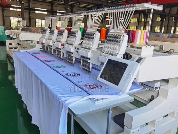 6 Head 12 Needles Embroidery Machine - New Stock Arrival - thumbnail 5