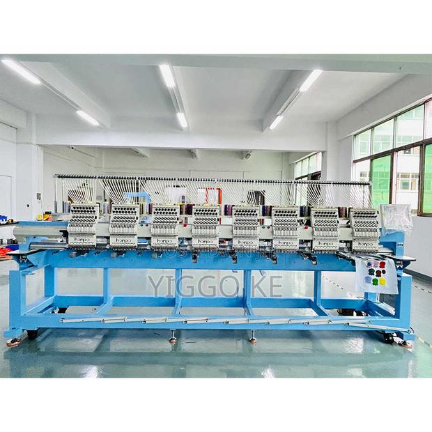 8 Head Embroidery Machine 15 Needles - High Performance - thumbnail 3