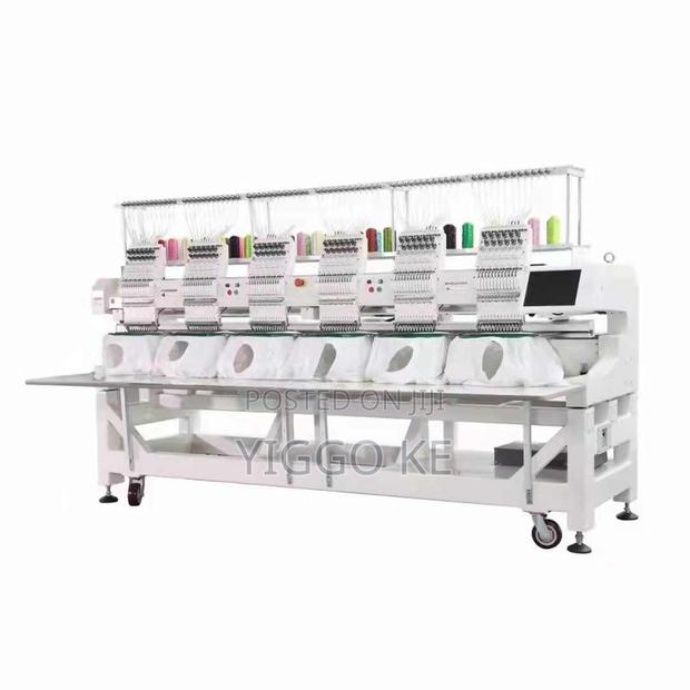 8 Head 15 Needles Embroidery Machine - Durable Reliable