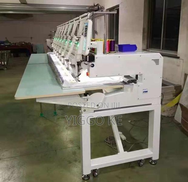 8 Head 15 Needles Embroidery Machine - Durable Reliable - thumbnail 2