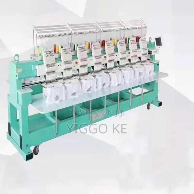 8 Head 15 Needles Embroidery Machine - Durable Reliable - thumbnail 3