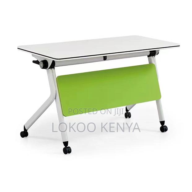 Office Table: Mobile /Study Conference Table With Wheels - thumbnail 5