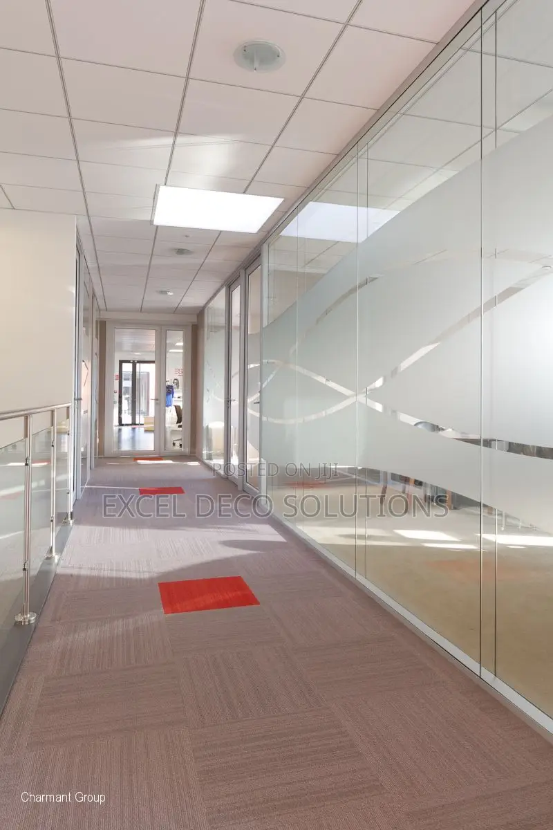 Modern Frameless Partitions