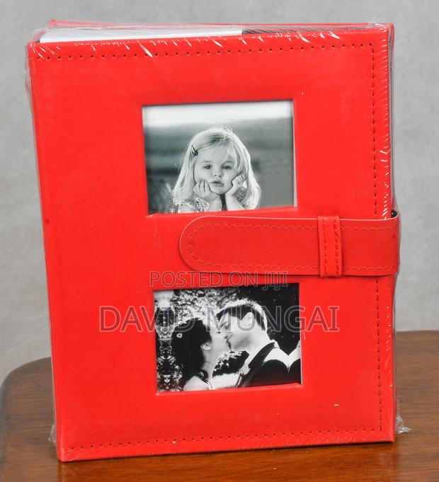 Book Type Photo Album RED 200 Pictures