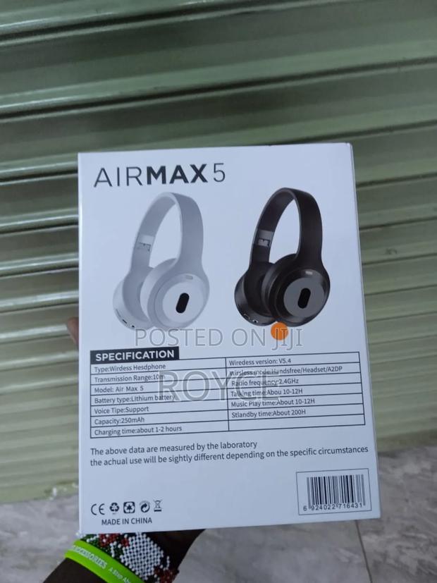 AIRMAX 5 Wireless Headphone - thumbnail 3
