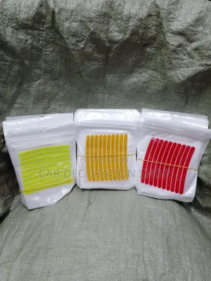 20pcs Red, Yellow,Luminousgreen Night Reflective Tirsticker