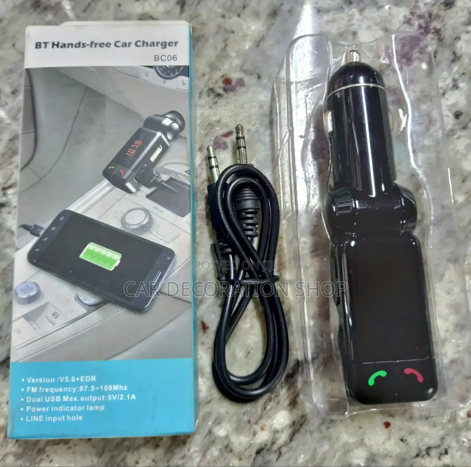 Fm Frequency Bluetooth Car Modulator