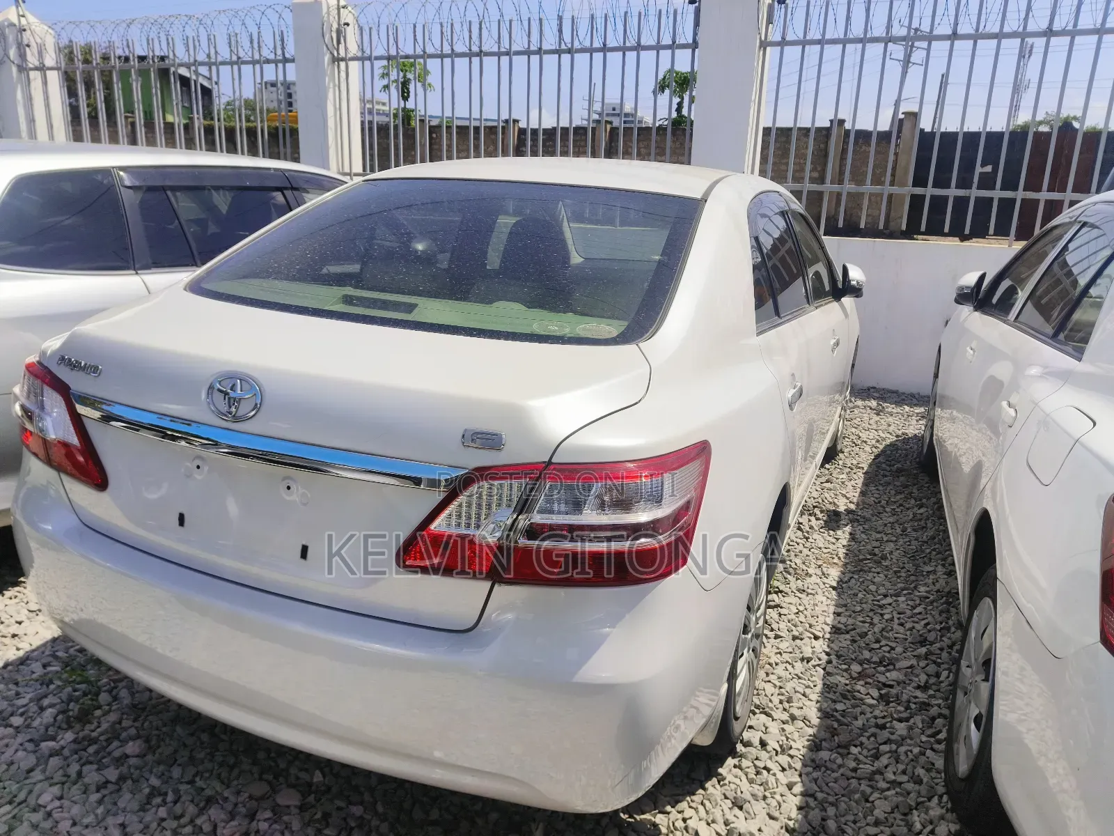 Toyota Premio 2017 White