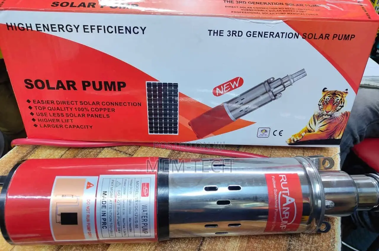 250W Rutanpump Solar Water Pump 50m